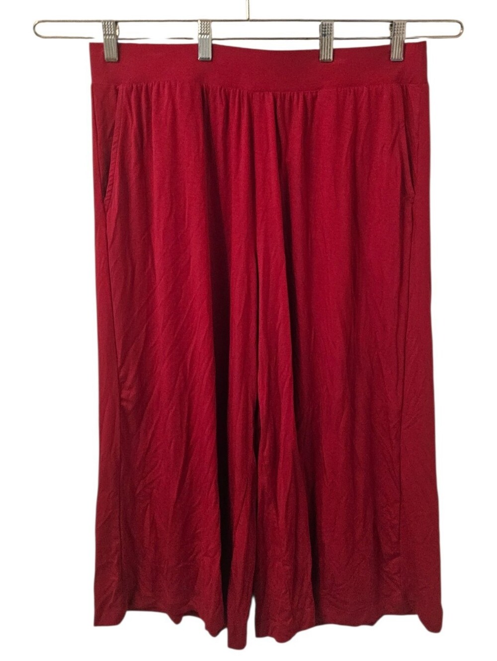 Red Torrid Women's Pull-On Wide-Leg Super Soft Crop Pants